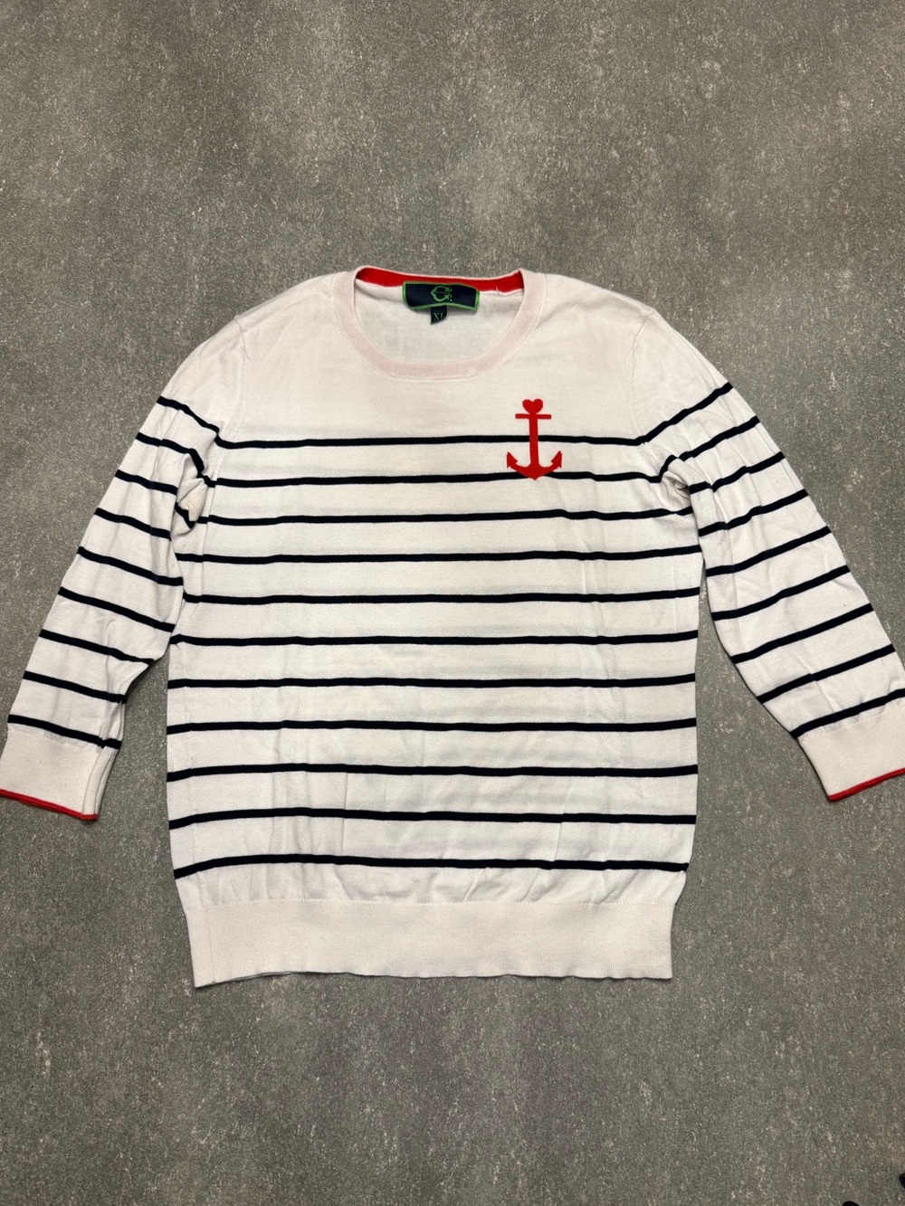 EUC Women’s C. Wonder Nautical Lightweight Sweater Size XL